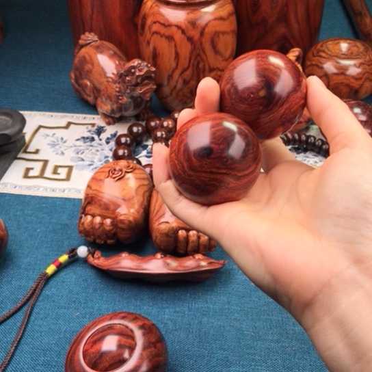 我***字黄花梨/降香黄檀手串/手链