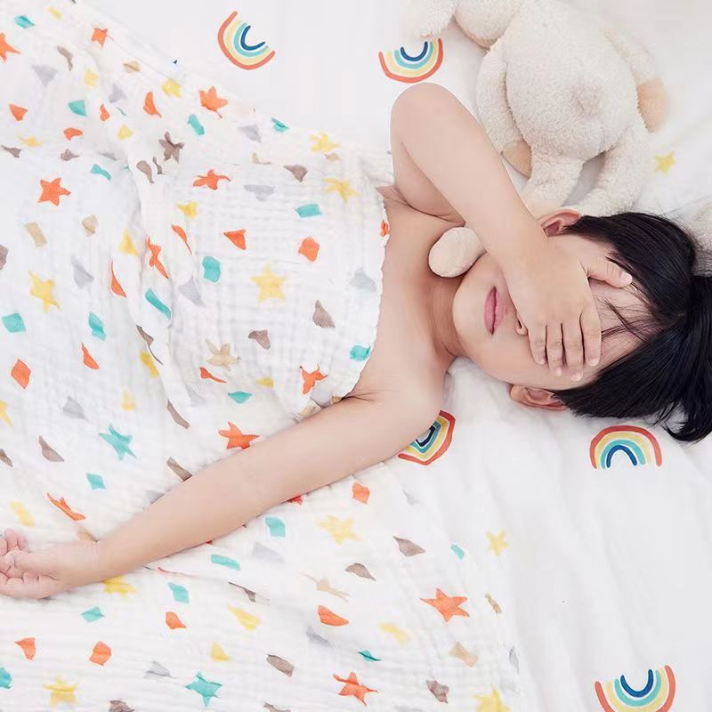 泡泡棉纱 纱布浴巾