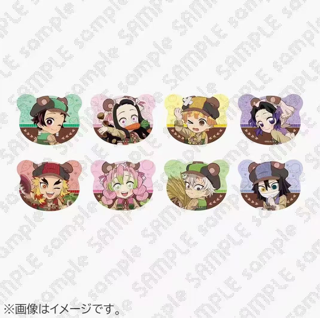 【鬼灭之刃】熊耳吧唧&万圣节限定徽章&全集中限定插画系列徽章