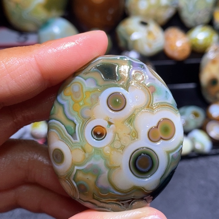 未镶嵌发饰玛瑙/玉髓