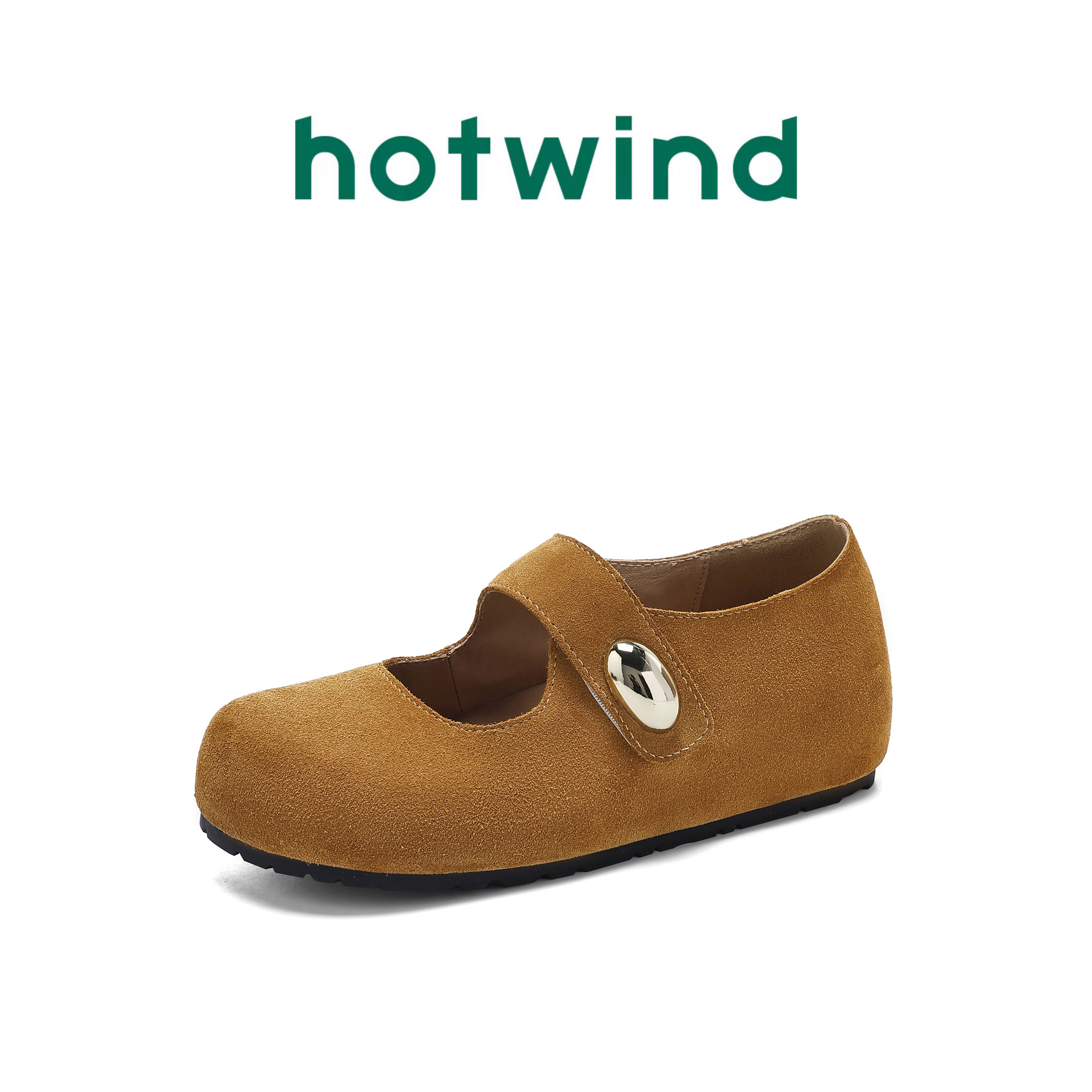 Hotwind/热风2025秋季新款勃肯鞋舒适复古休闲户外单鞋女软底百搭