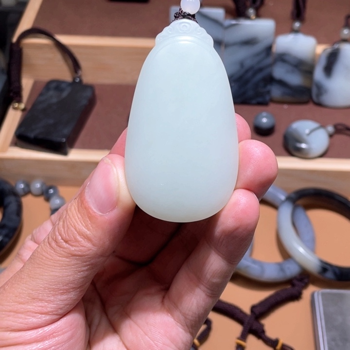 和田玉平安牌未镶嵌