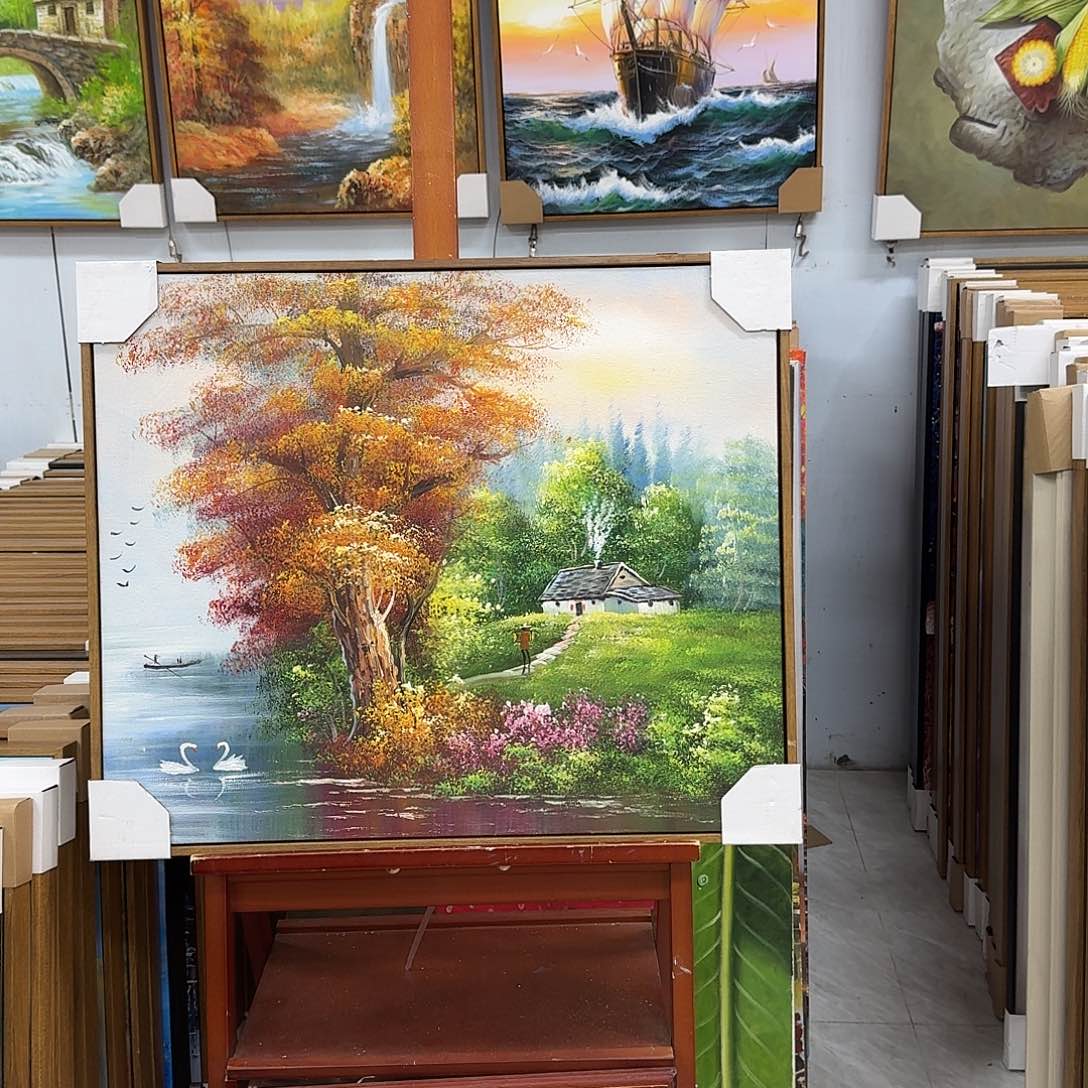 油画5060油画作品展作品展作品集展