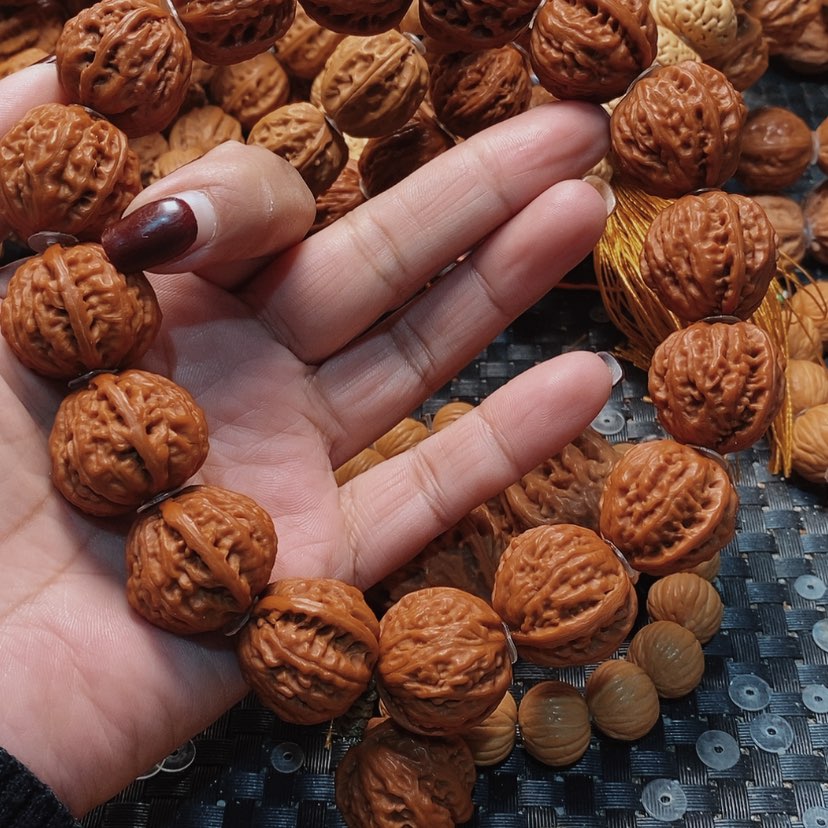 【闪购商品】文玩核桃吊坠才****去京八棱