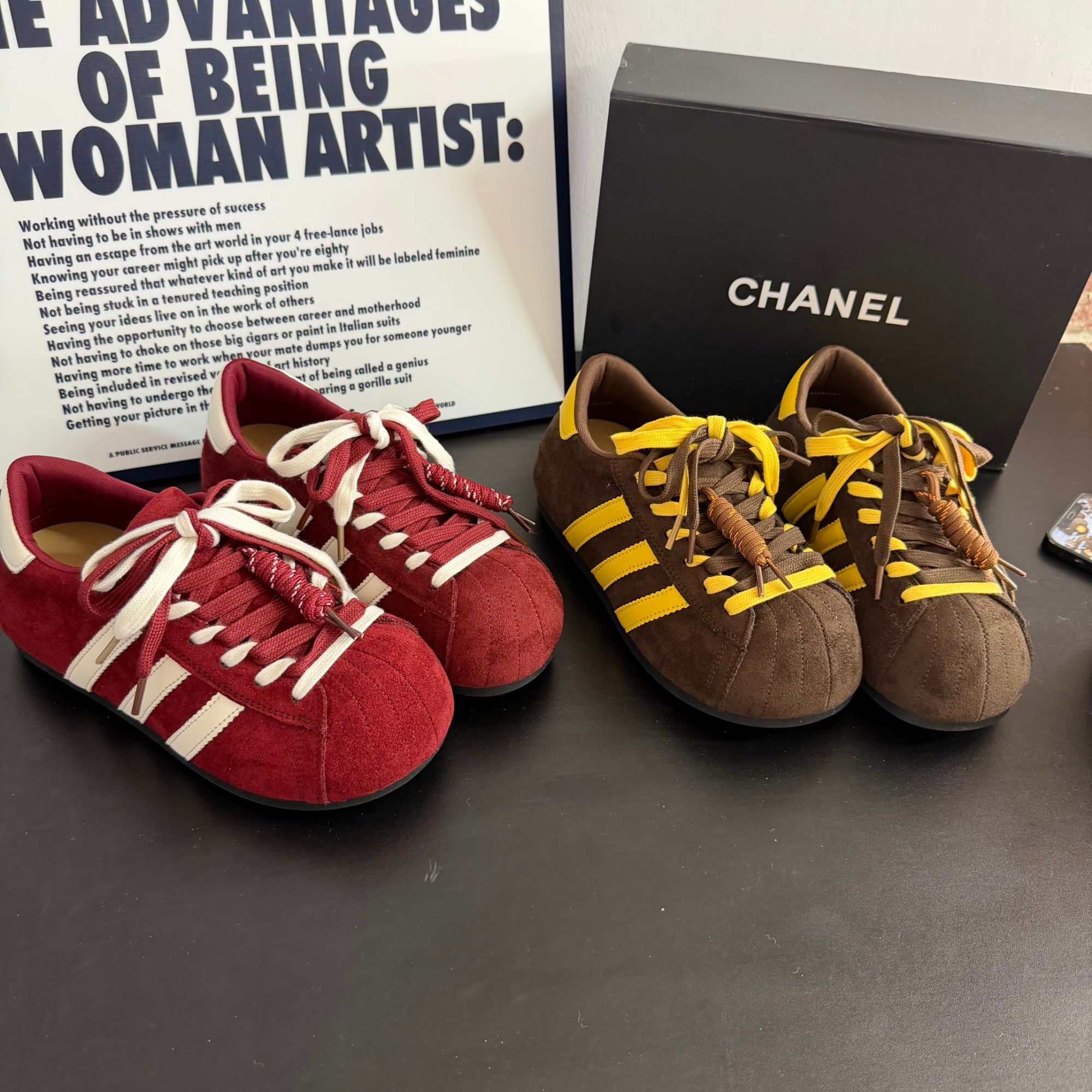 小敏家 复古丑萌贝壳头卡皮巴拉泡泡鞋 流苏双鞋带设计感德训鞋