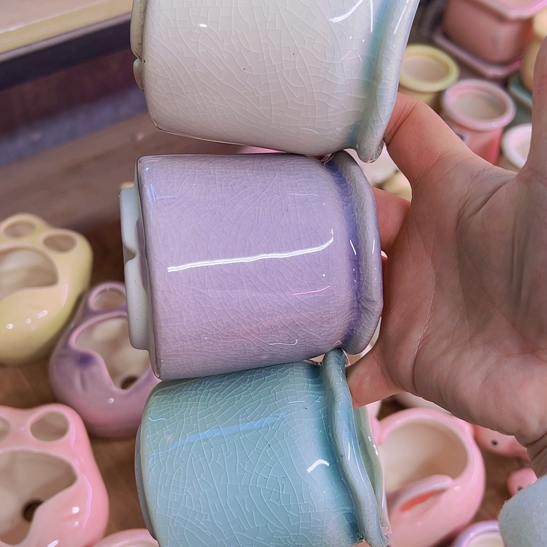 陶瓷花盆当场凑满12包邮