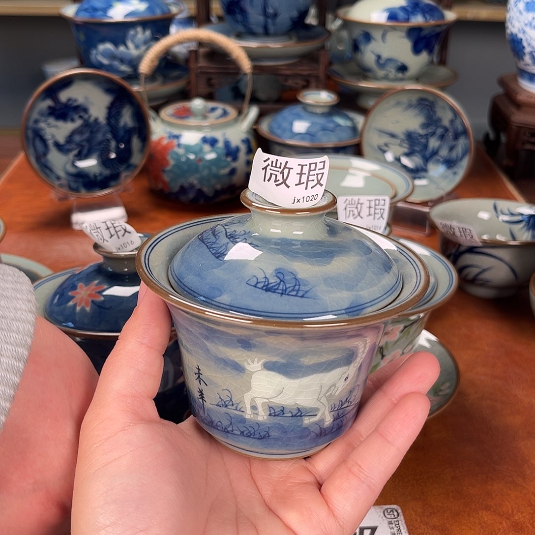 杯盖碗景德镇陶瓷