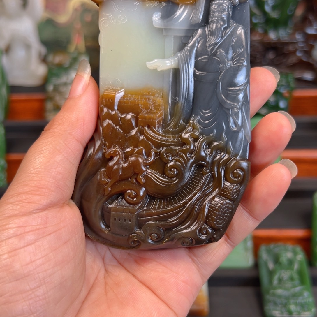 尼***斯颈饰未镶嵌和田玉
