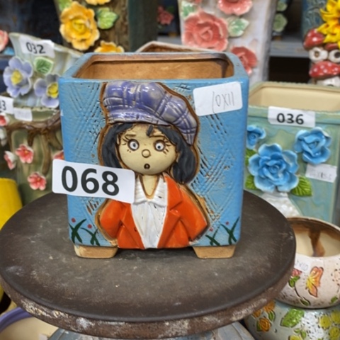 【闪购商品】红陶粗陶材质多肉花盆