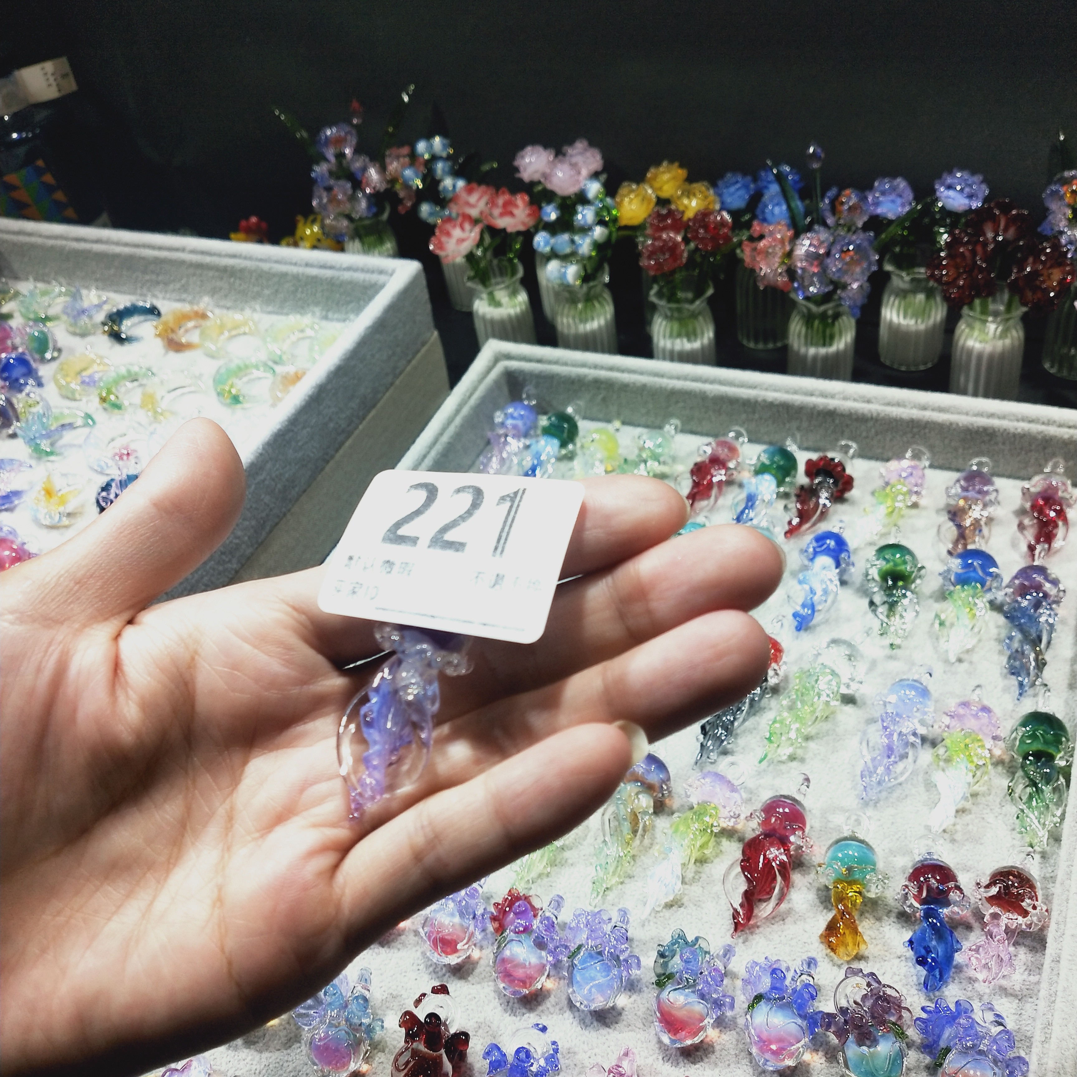 纯手工琉璃挂坠琉璃挂坠
