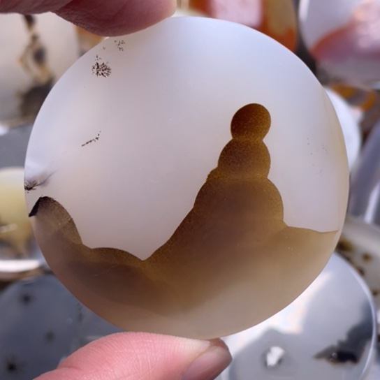 玛瑙/玉髓吊坠(不含链)未镶嵌