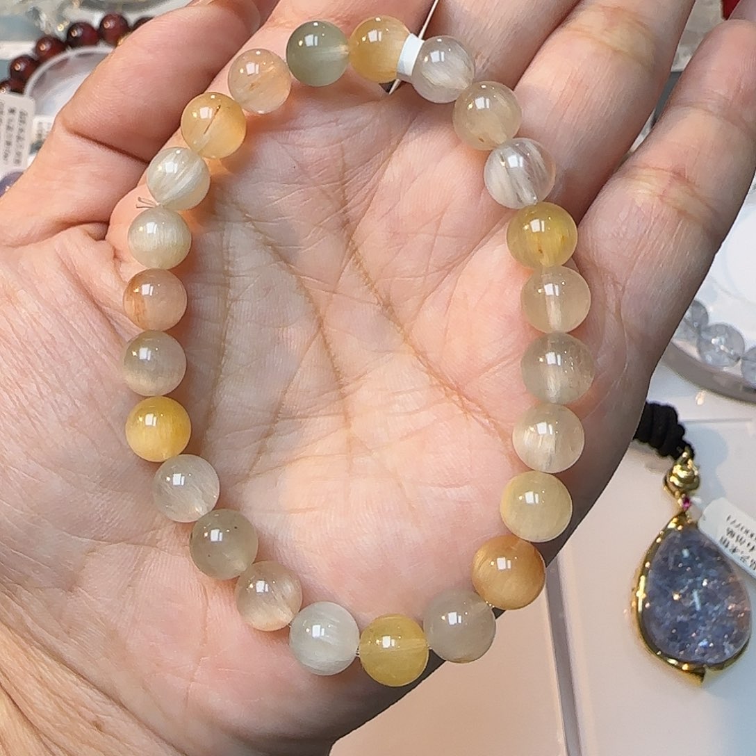 水晶手链未镶嵌X27265成