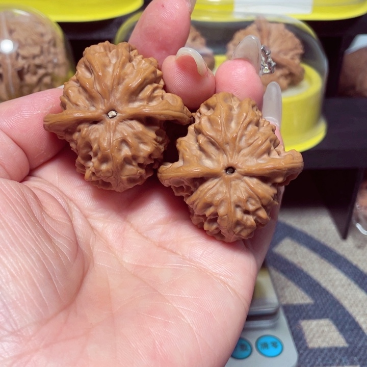 文玩核桃把件野狼41