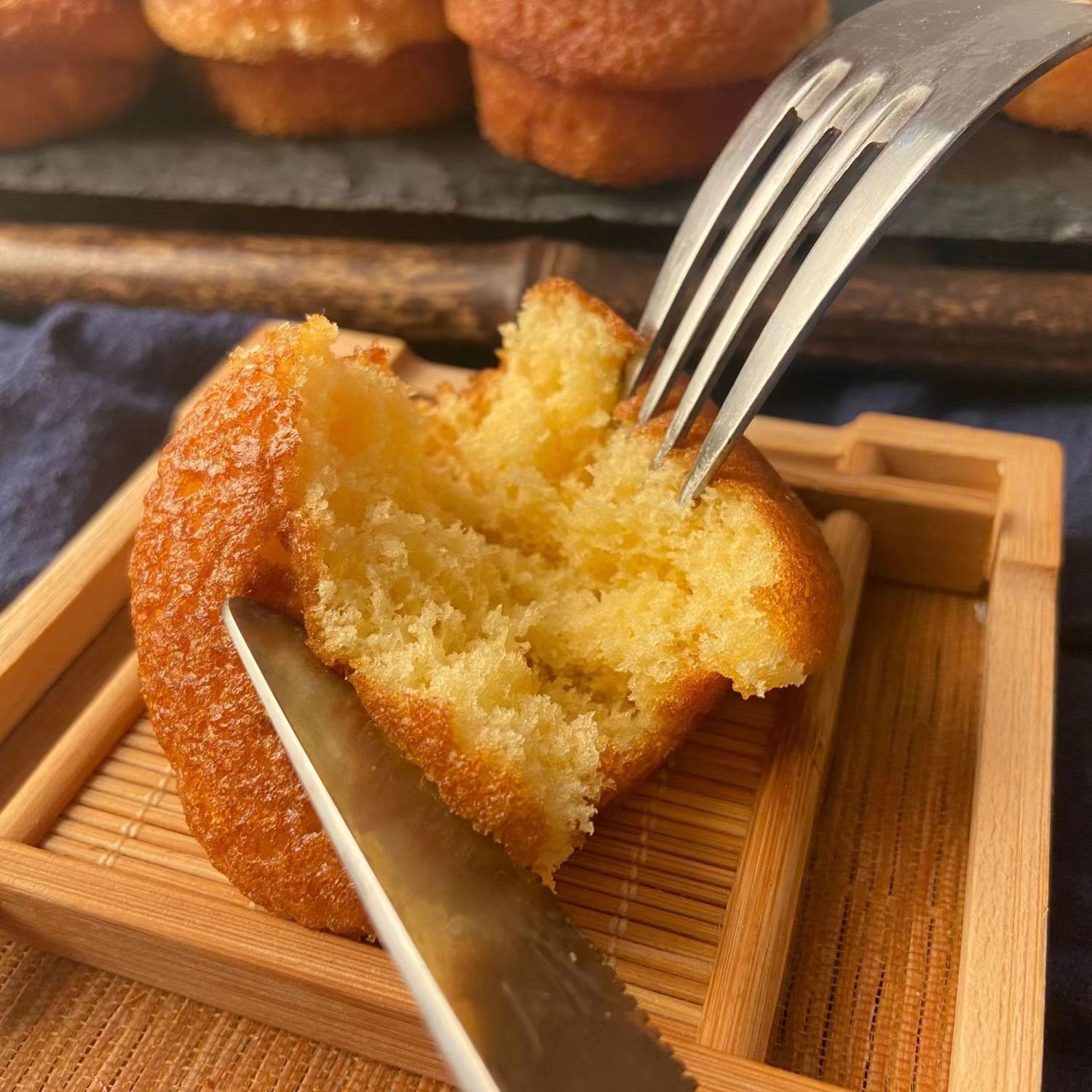 【混合口味】贵州遵义老式鸡蛋糕小吃糕点传统老蛋糕一盒320g/24个