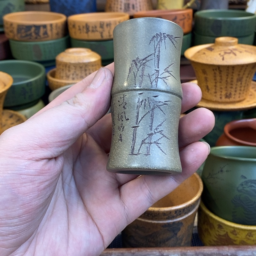 【闪购商品】紫砂杯子宜兴全手工紫砂杯