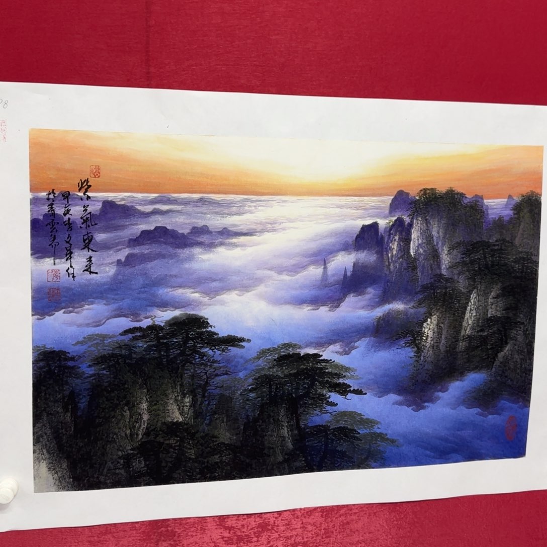 国画用****4国画李文军教授精品