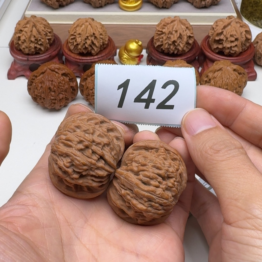 吊坠文玩核桃磨盘41