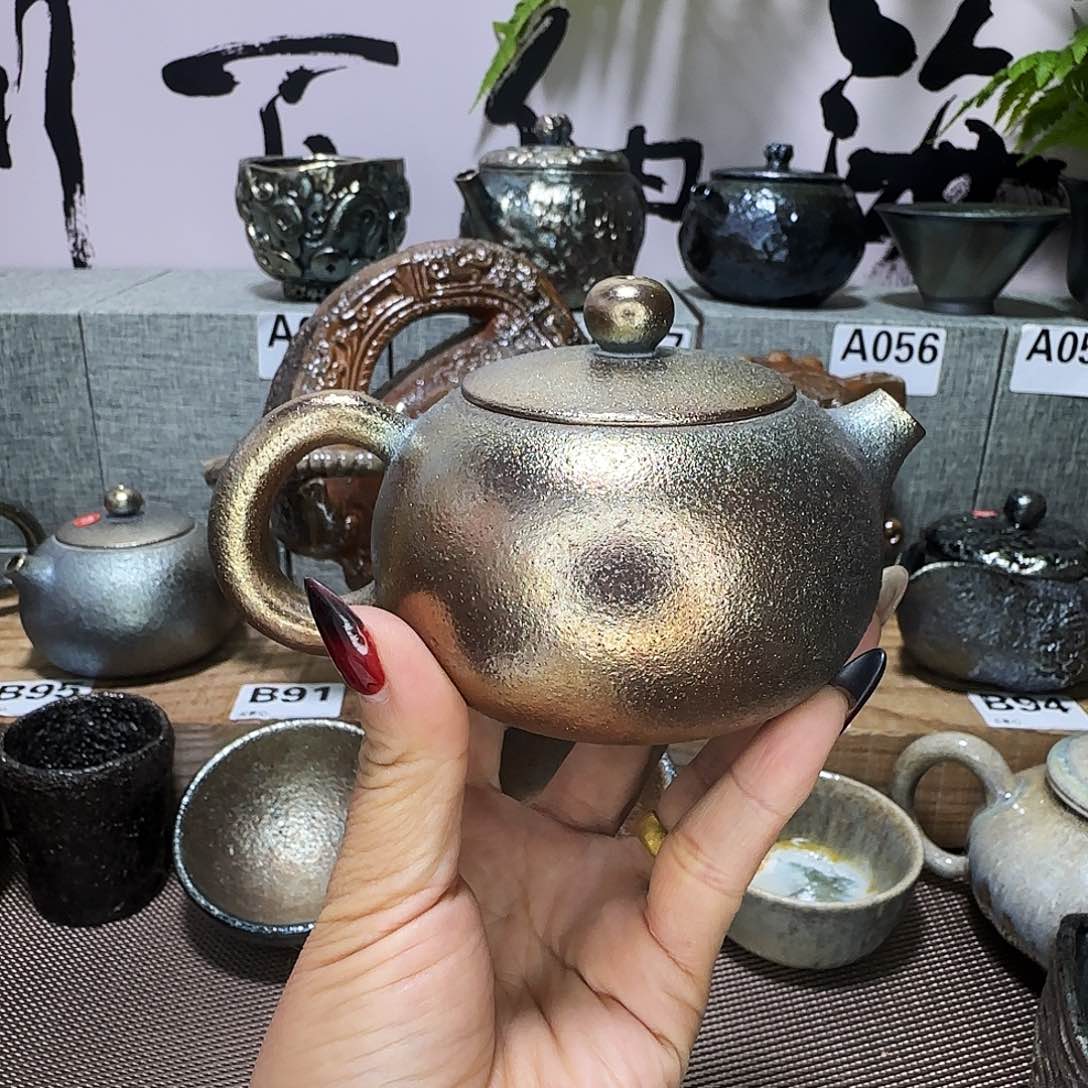 壶?**?建水紫陶柴烧壶