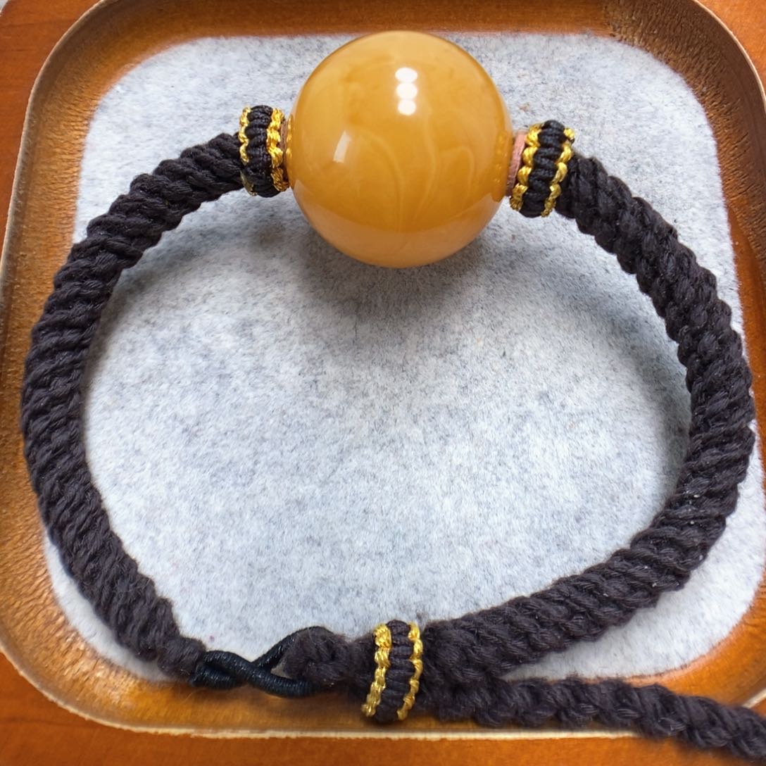 蜜蜡手绳未镶嵌蜜蜡