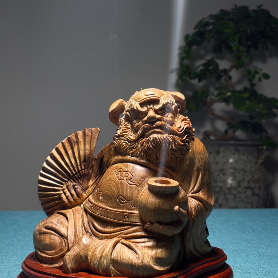 柏木（崖柏）摆件工艺品香炉
