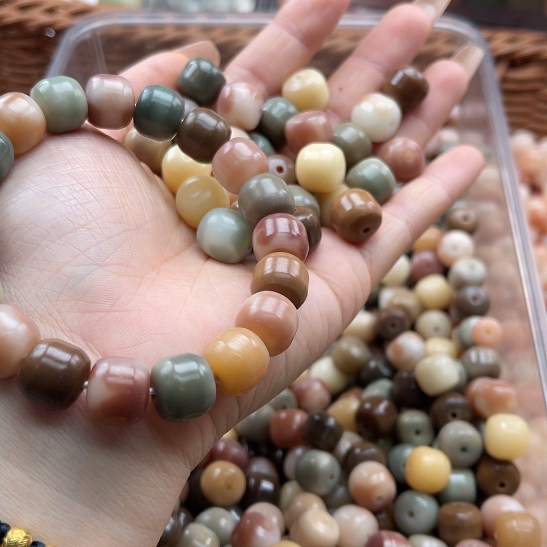 白玉菩提吊坠a12mm/20+5颗