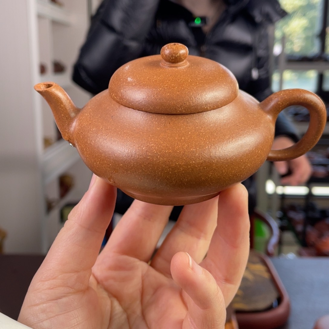 紫砂茶壶炜*老段泥小壶140cc