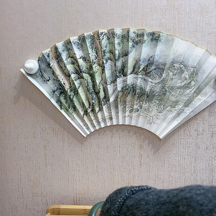 扇子95寸16方2.0扇面折扇