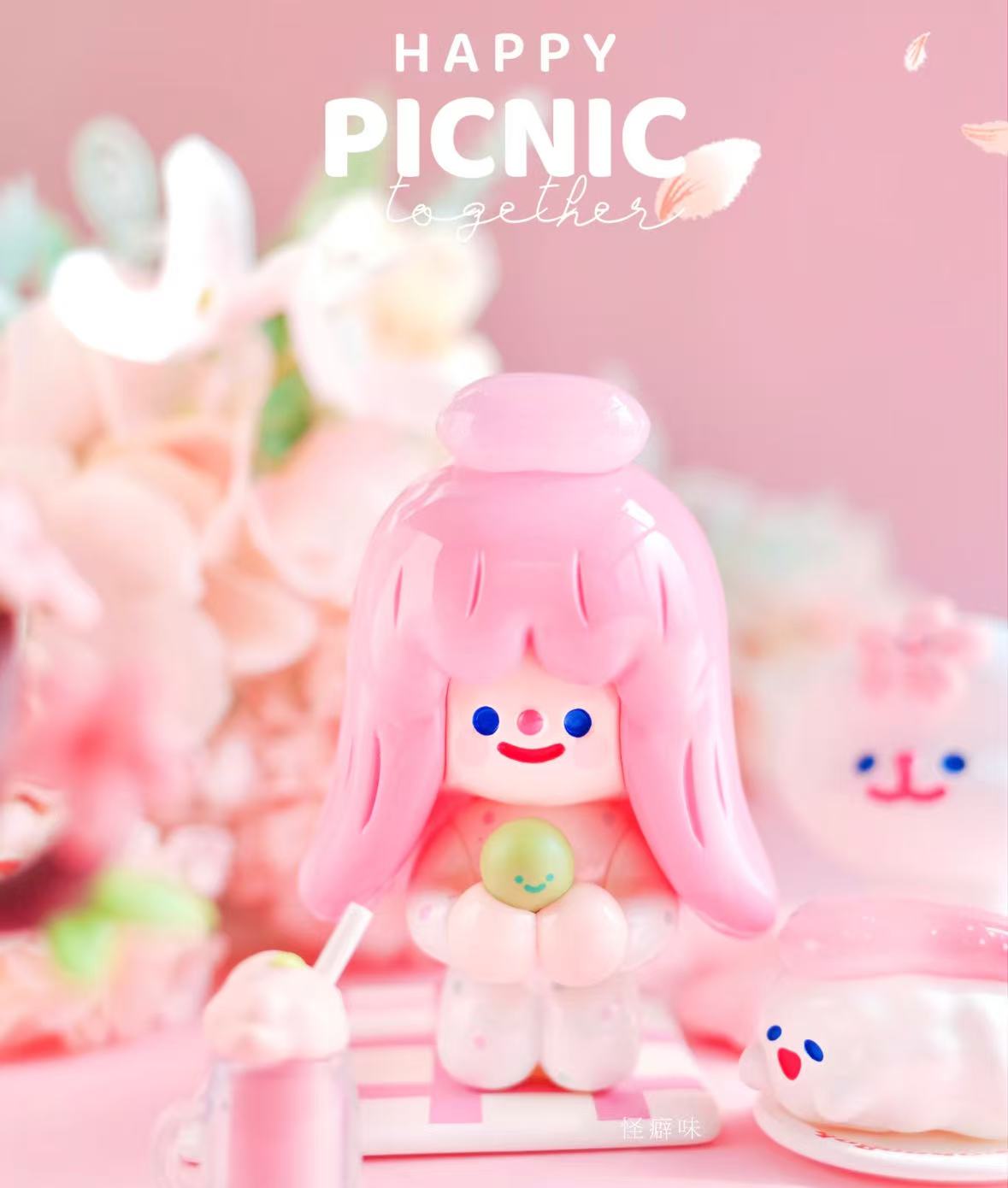 拆盒rico一起野餐系列盲盒