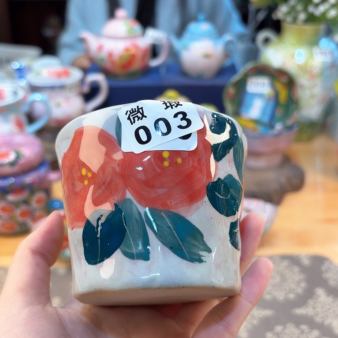 景德镇手绘高温釉下彩陶瓷茶具