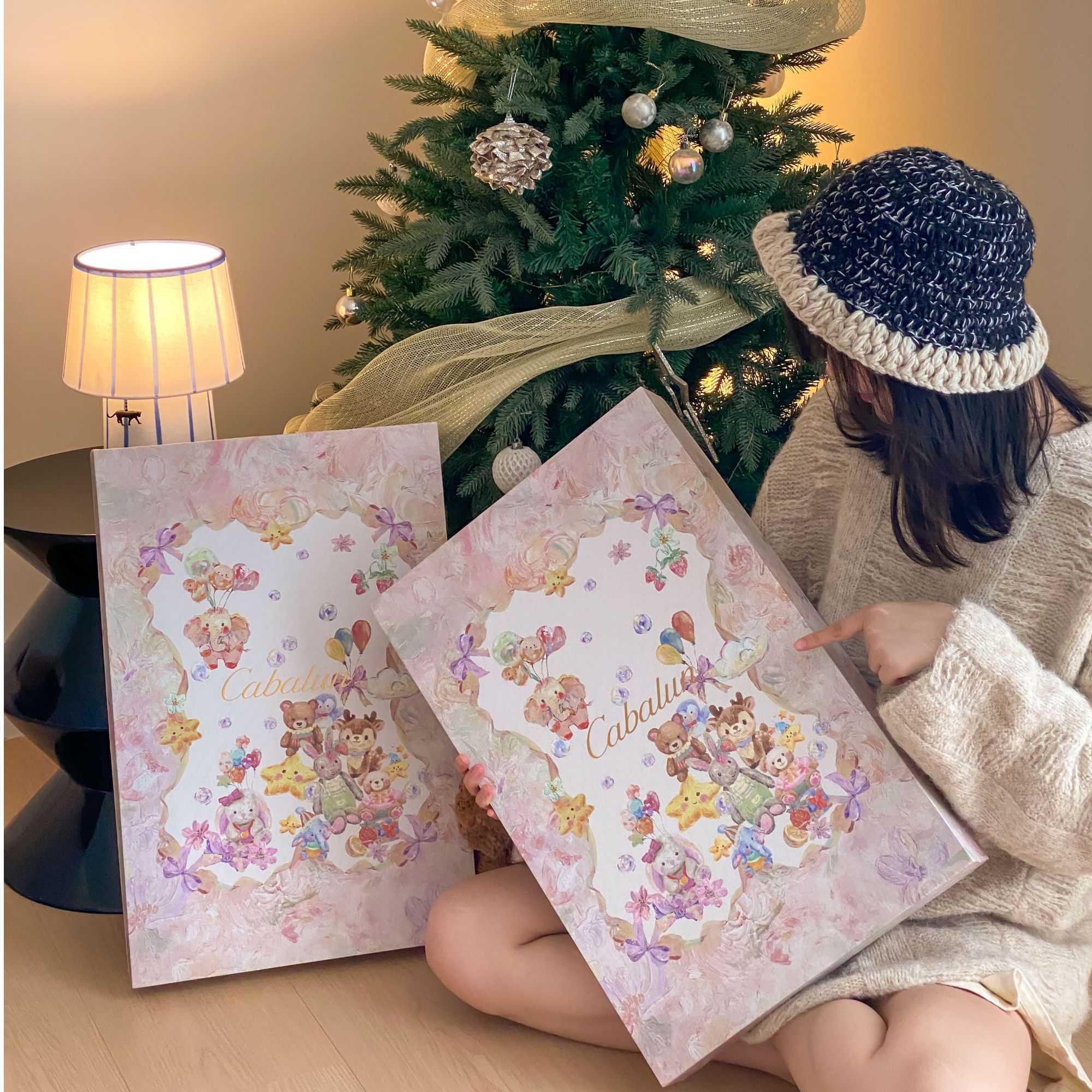 全棉高货新疆长绒棉大版卡通可爱床上用品件套