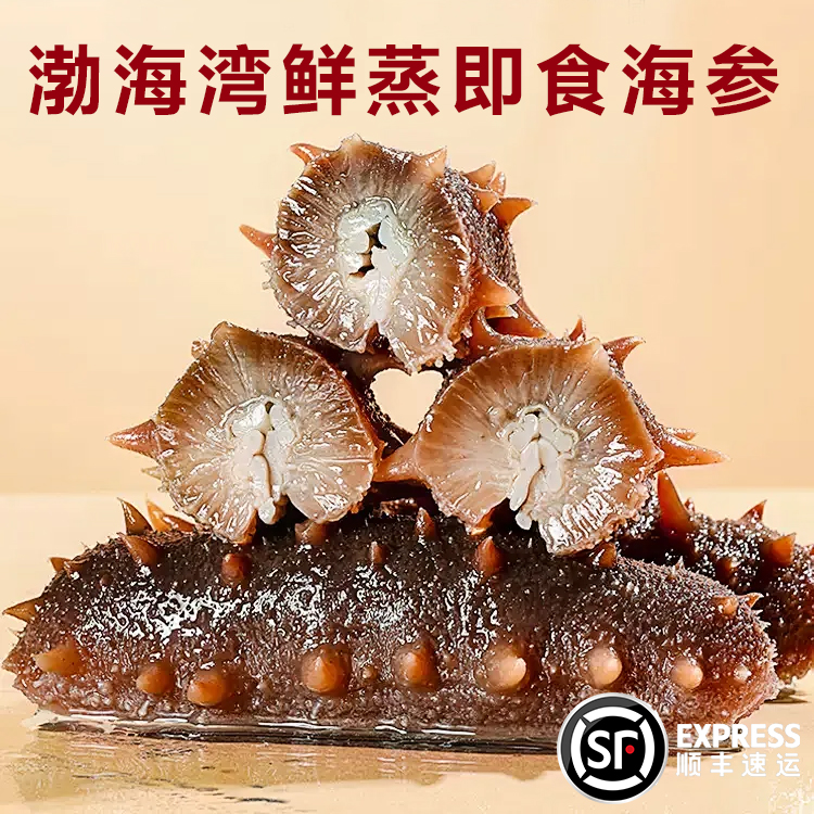 渤海湾即食海参辽刺参16-20头顺丰包邮送货上门