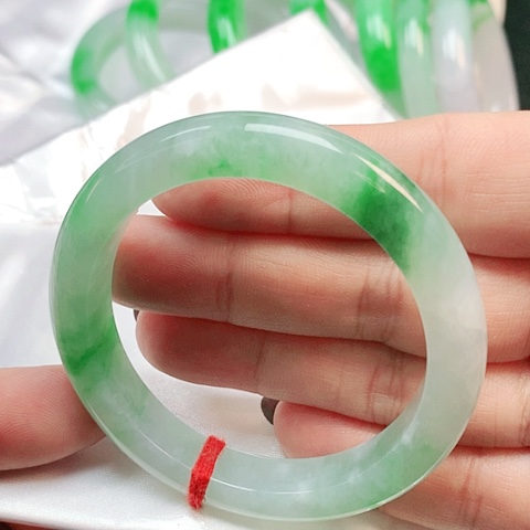未镶嵌手镯翡翠正圈2810