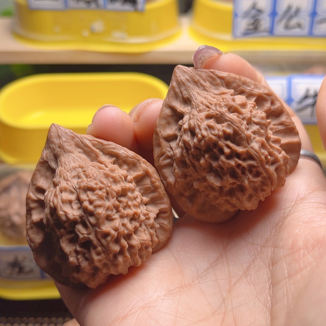 文玩核桃把件朱雀