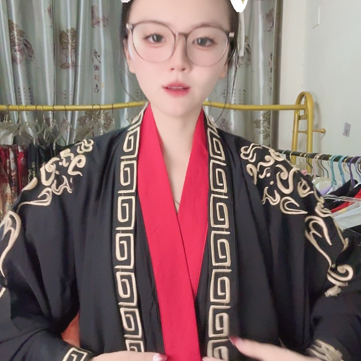 魏晋风汉服外衣加里衣