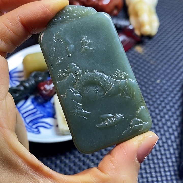 吊坠白玉菩提支持七天无理由