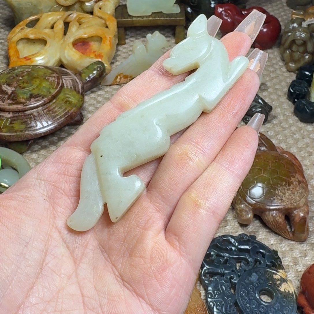 吊坠白玉菩提挂件