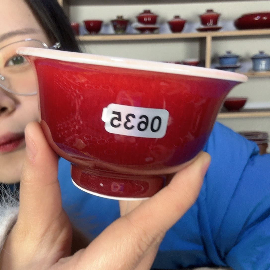 瓷片景德镇郎红陶瓷