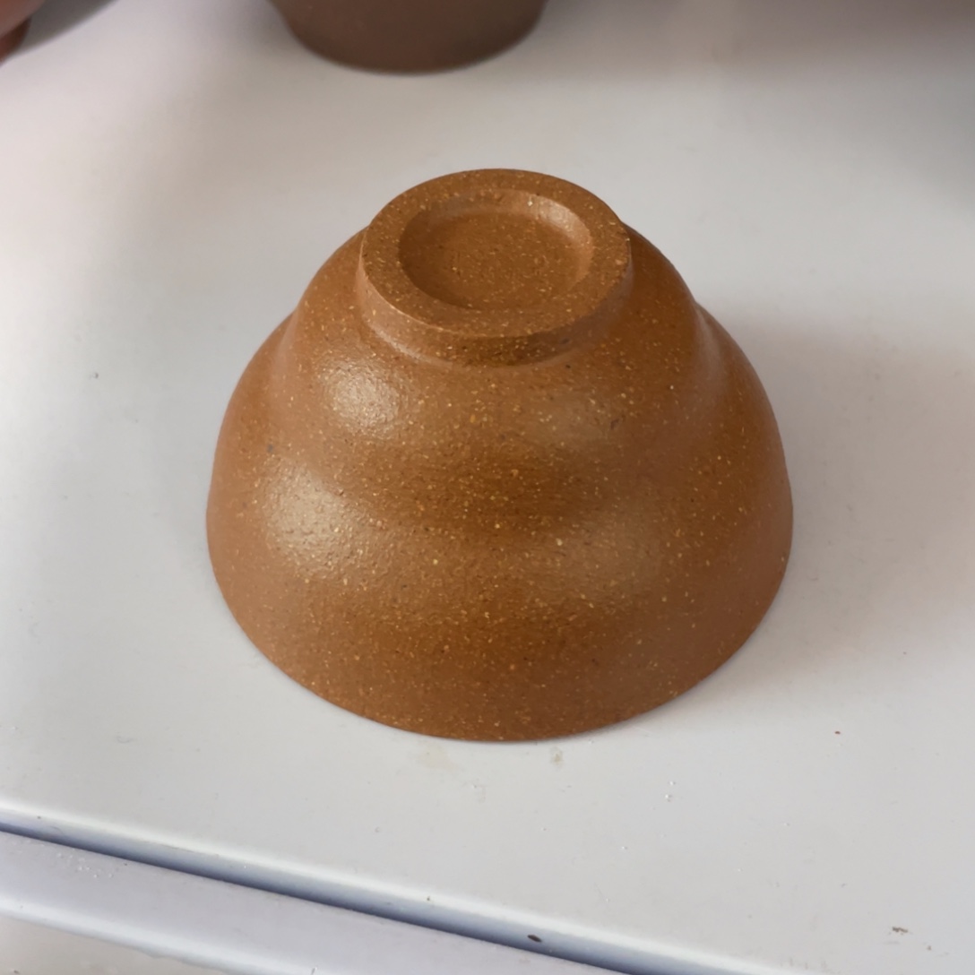 紫砂茶杯团泥福禄杯