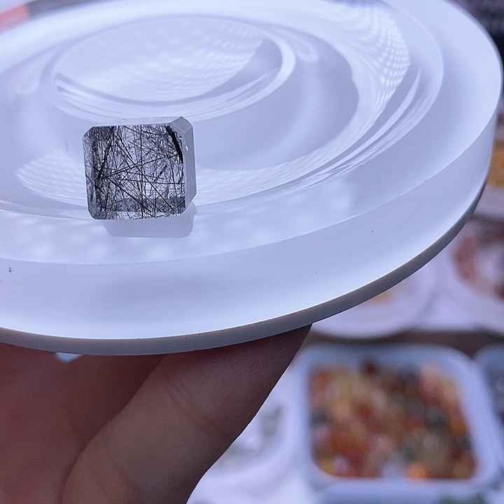 水晶天然水晶定制打孔不退换未镶嵌