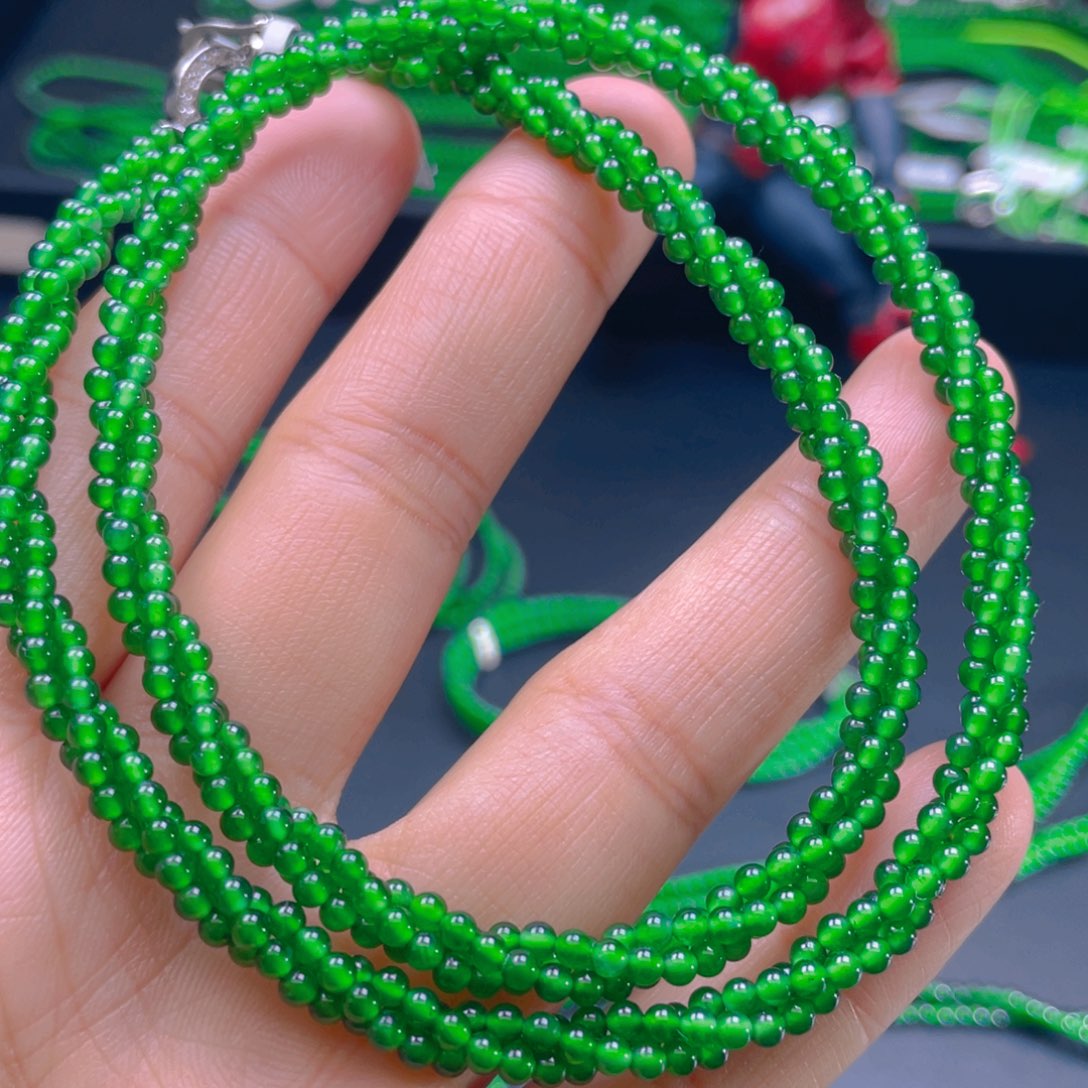 翡翠项链未镶嵌，1