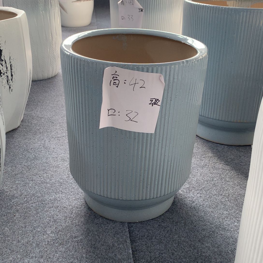 高温陶瓷花盆微瑕