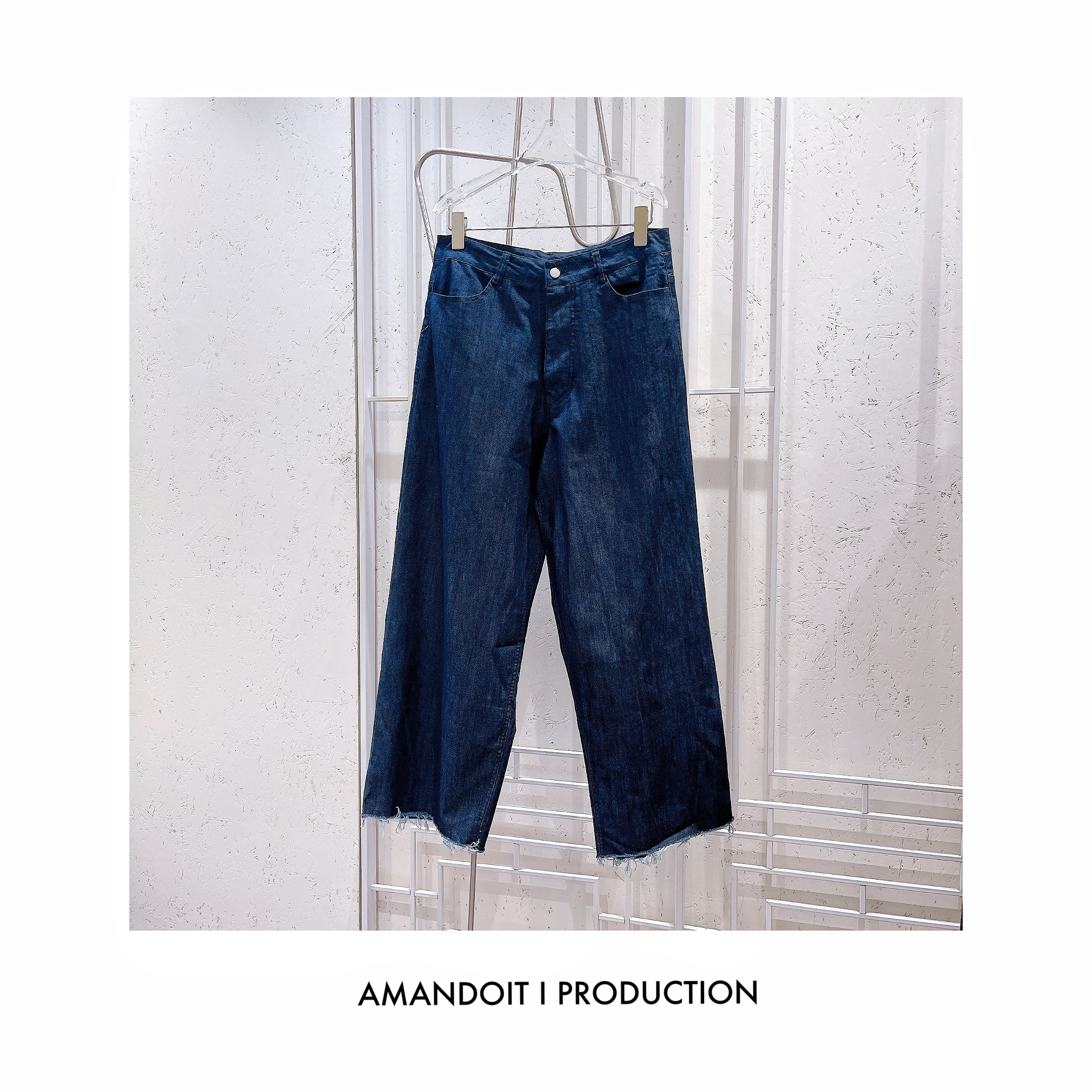 3802丨弹力原色百搭大尺寸牛仔裤