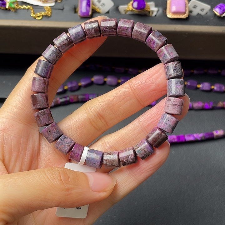 苏纪石（舒俱来）未镶嵌手链