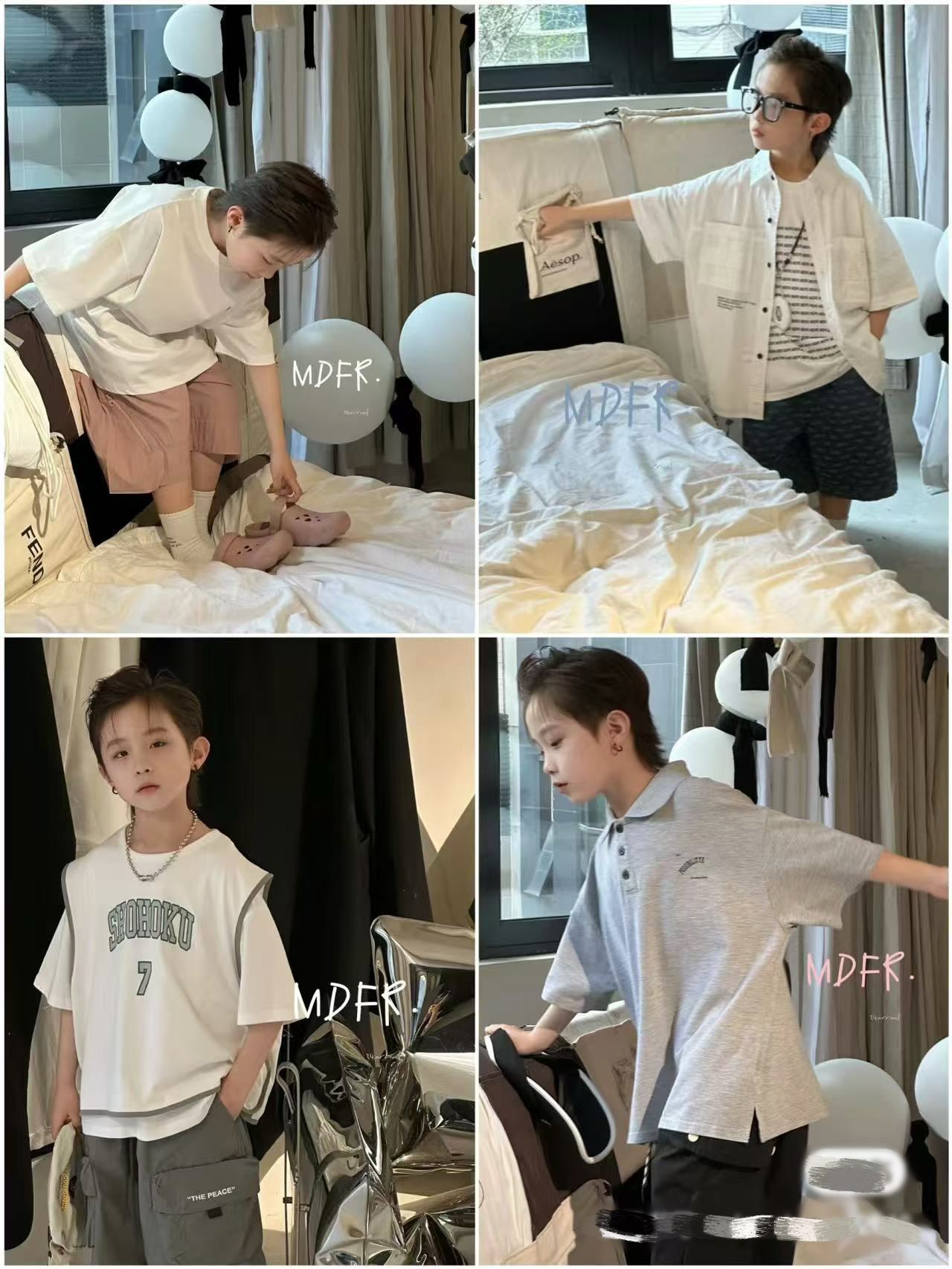 【A】童装套装T恤组合