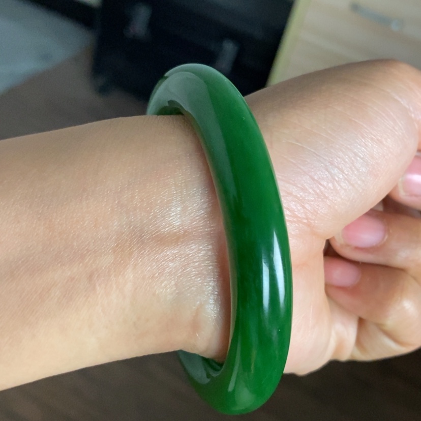 【闪购商品】和田玉（碧玉）手镯未镶嵌
