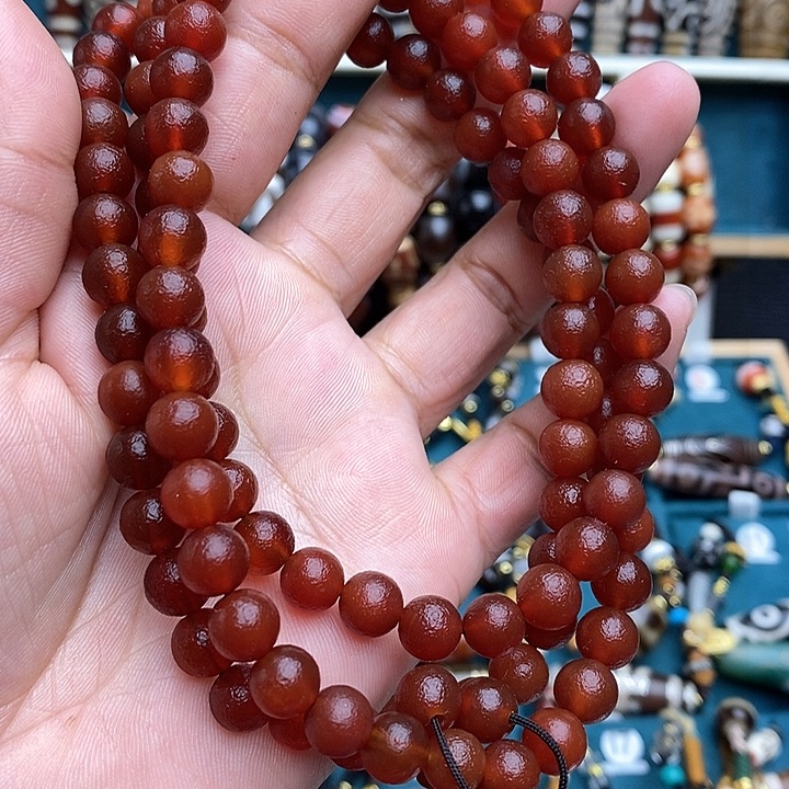 玛瑙/玉髓颈饰合金