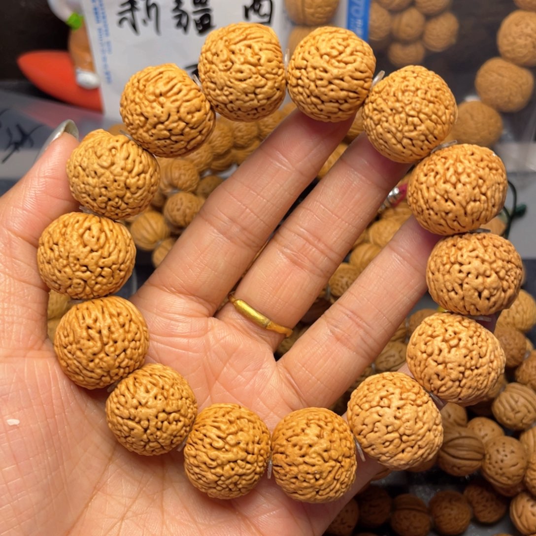 手串桃核20.3龙鳞凤尾手串