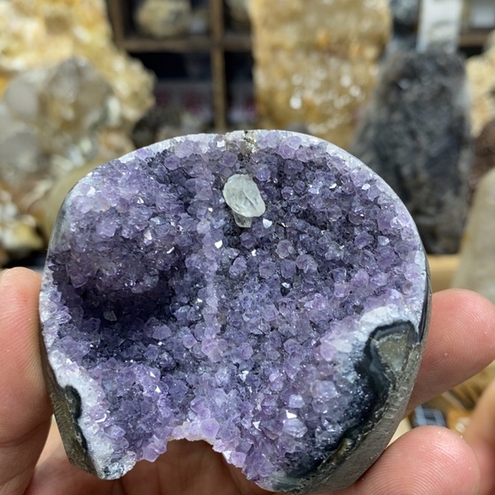 水晶水晶柱未镶嵌