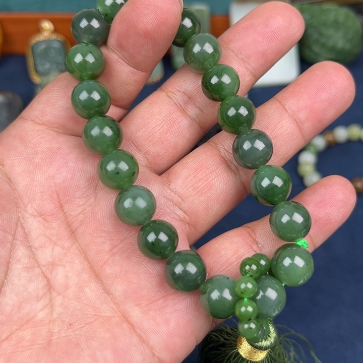 和田玉手链未镶嵌