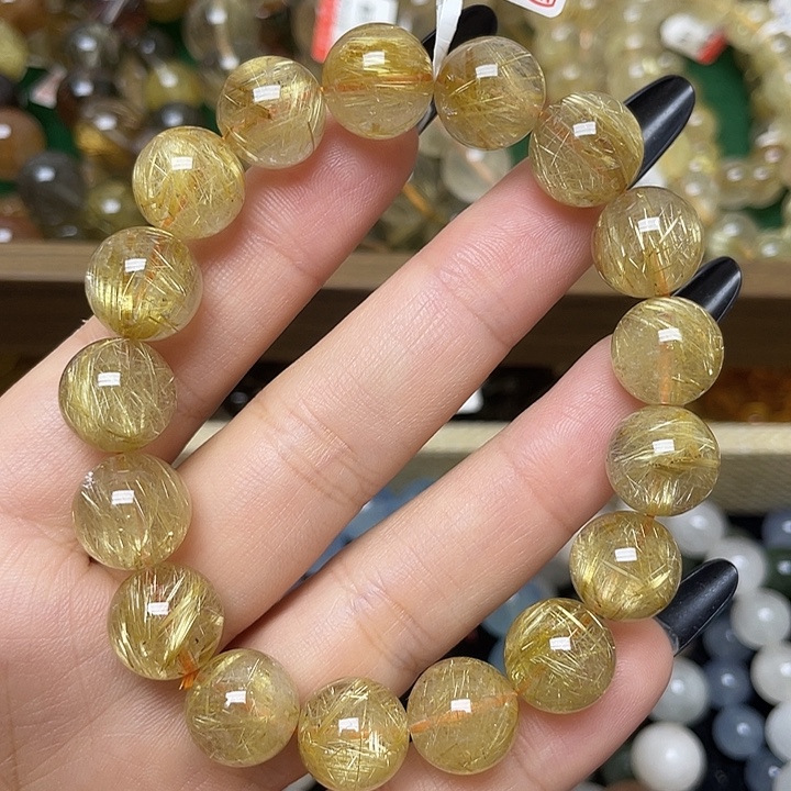 未镶嵌手链水晶 钛金12.3